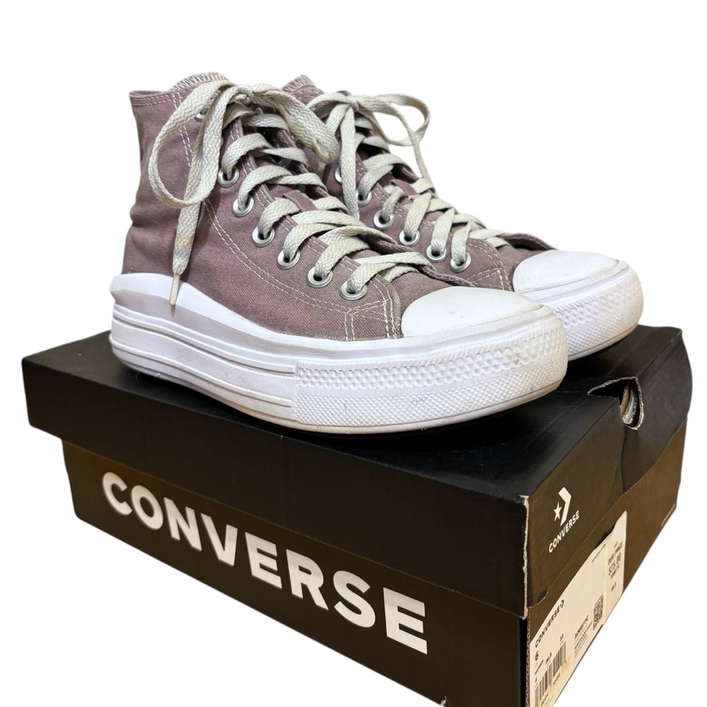 Converse All-Star sneakers Move dusty purple high top shoes size 6 US women’s